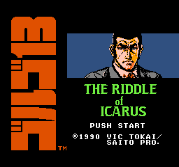 Golgo 13 - The Riddle of Icarus Title Screen